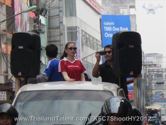 Thailand Talent - MC, Pretty, Singers, Dancers, Promotion Girls, Modeling, Recruitment Agency For The Entertainment Industry Bangkok - http://www.thailandtalent.com?KFC7ShootHY2012