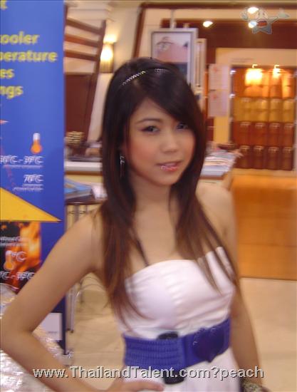 Thailand Talent - MC, Pretty, Singers, Dancers, Promotion Girls, Modeling, Recruitment Agency For The Entertainment Industry Bangkok - http://www.thailandtalent.com?peach