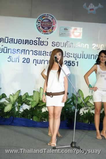 Thailand Talent - MC, Pretty, Singers, Dancers, Promotion Girls, Modeling, Recruitment Agency For The Entertainment Industry Bangkok - http://www.thailandtalent.com?ploysuay